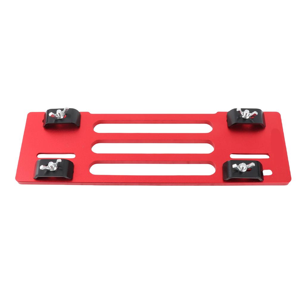 Cutting Machine Base Plate 8mm Thick Aluminum Alloy Adjustable Marble Cutting Machine Guide Plate