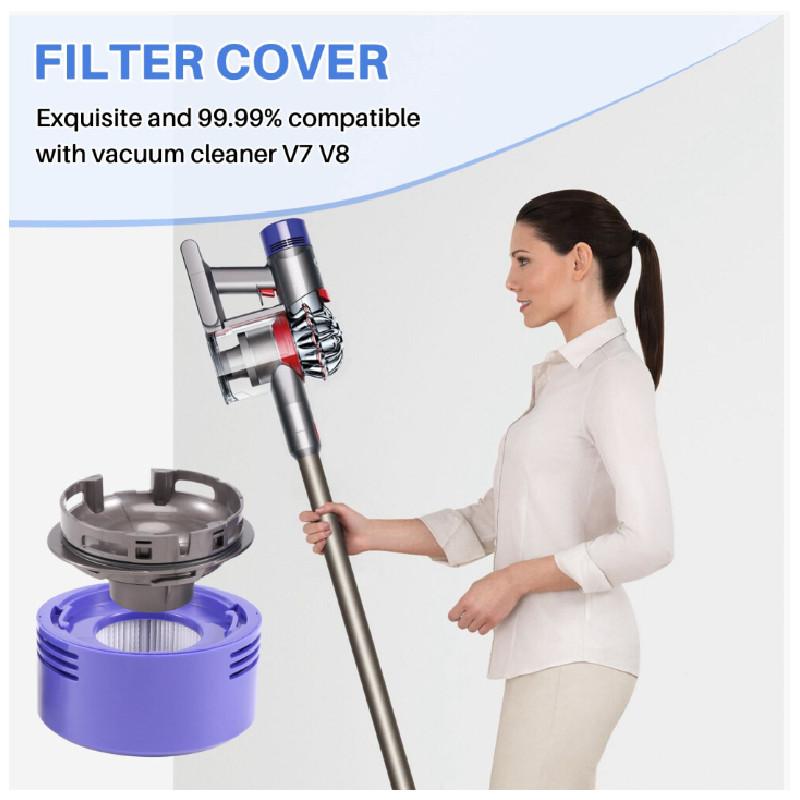 Rear Replacement Motor Cover Rear Filter Kit For Dyosn V7 V8 Vacuum Tool Cleaner