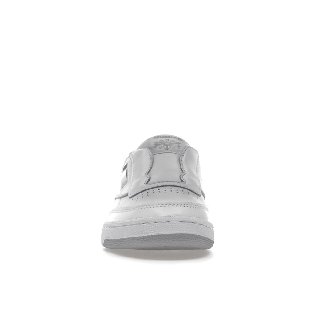 BEAMS x Reebok Club C Laceless Mule White Cold Grey Unisex Sneakers Footwear-White Cold-Grey-2 GX3853