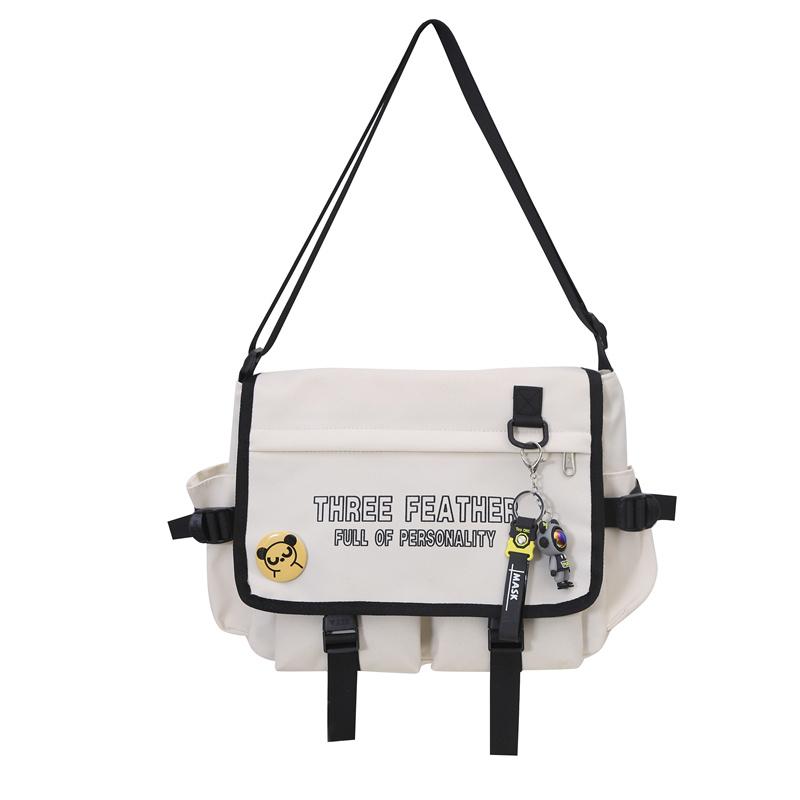 Мужская и женская сумка через плечо — фото 7