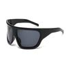 2024 New Large Frame Fashion Y2K Sunglasses Male Personality Retro Future Technology Sense Punk Style Goggles Female