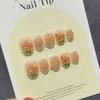 Cute Short Handmade Press On Nails Korean Reusable Full Cover Acrylic Nail Tips For Girls Fashion Design