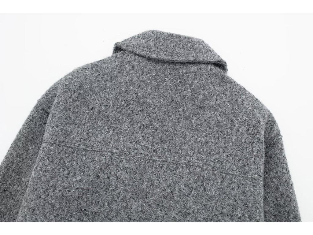 2024 Trendy Women's Tweed Short Jacket - European & American Street Fashion for Spring/Autumn