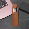 Retro Pen Bag School Pencil Organizers Leather Pencil Case For Erasers Markers Scissors Storage