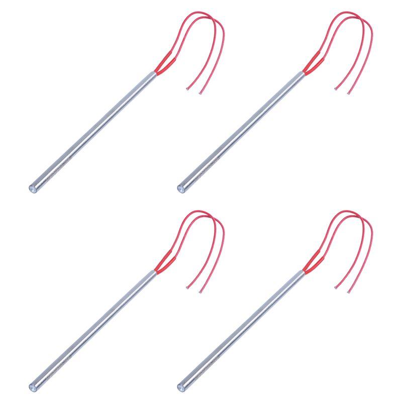 

4Pcs 10Mm X 270Mm Single End Heating Elements Cartridge Heater 220V 600W-B61B
