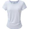Women's Quick-Dry Yoga Running T-Shirt - Loose Fit, Short Sleeve, Lightweight Summer Cover-Up