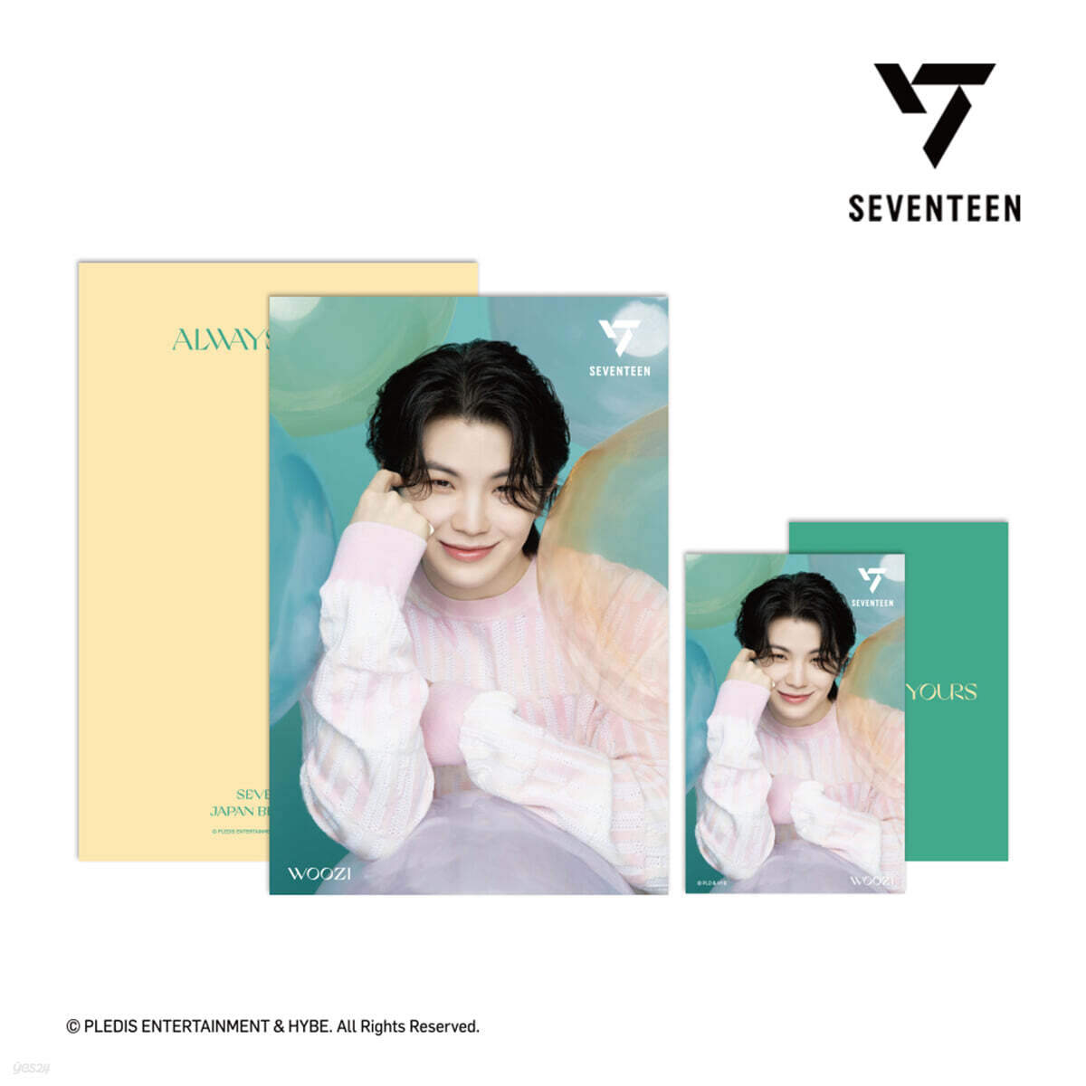 

[SEVENTEEN - ALWAYS YOURS] 3D Лентикулярная Открытка [версия Woozi]