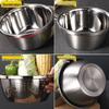 Jichulong Stainless Steel Mixing and Drain Bowl Set