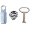 Zinc Alloy Lock Electric Meter Gas Cabinet Box Latch Security Hardware Key Trash Can Silver Water Hose Key