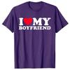 I Love My Partner Clothes: Boyfriend & Girlfriend Tees