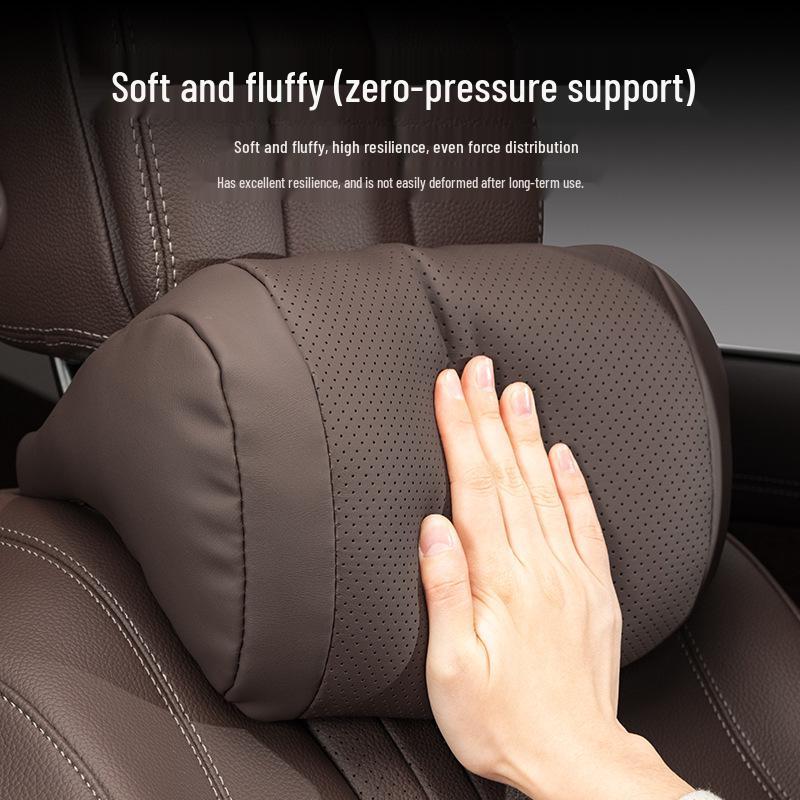 Car Headrest and Lumbar Support Pillow Set