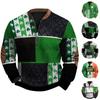 Men's Retro Casual Gradient Printed Sweatshirt