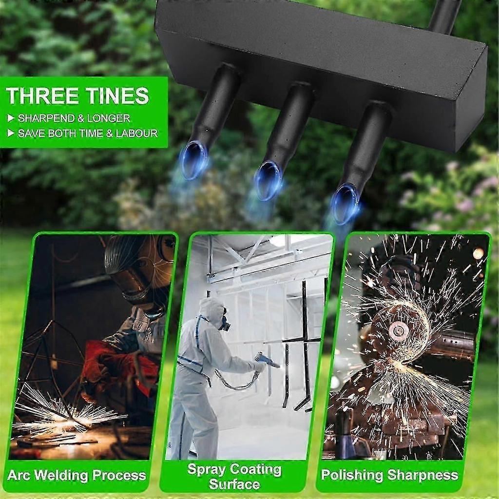 Lawn Aerator Coring Garden Tool, Manual Aerator, Lawn Aerator Garden Tool for Lawn Care, Compacted