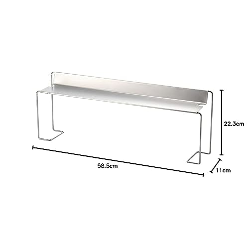 Oaks Made In Japan Stovetop Gap Rack, Condiment Storage, Silver