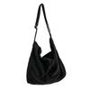 Large Capacity Shoulder Bag Crossbody Bag Fashion Corduroy Handbag For Womens-In Stock