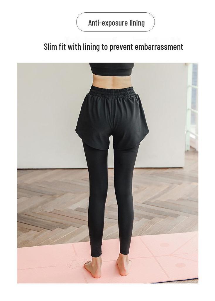 2024 Autumn Plus Size Quick-Dry Skort Leggings for Fitness and Yoga