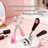Peach Handle Eyelash Curler - No Pinch, False Lash Safe, Sunflower Makeup Tool