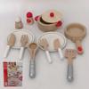Nordic Style Gourmet Kitchen Utensils Toy Set For Children Role Play Cooking Kit