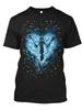 T-Shirt Ufficiale del Gioco Kingdom Hearts con Sora, Paperino e Pippo Cuore