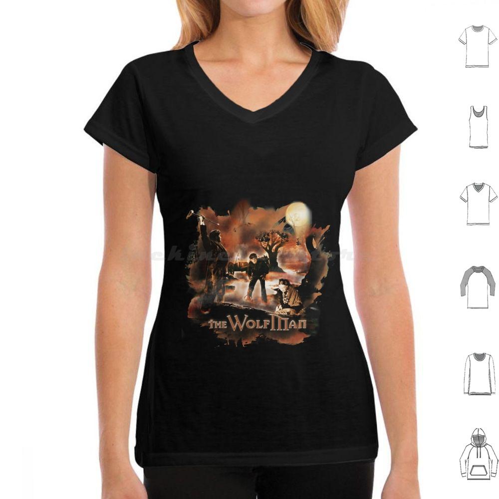 The Wolfman T Shirt 6xl Cotton Cool Tee Horror Fan Wolf Halloween 1941 Classic Movies Werewolf Monster Wolfman Horror Classic