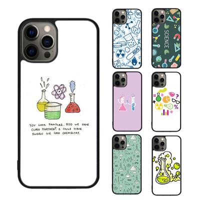 Chemistry Laboratory Glassware Phone Case Cover For iPhone 17 Air 15 16 16e 14 13 12 11 Pro Max Coque For Apple PLUS Fundas