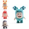 Oddbods 18cm Plush Soft Cuddly Toy Newt Bubbles Pogo Zee Jeff Fuse Slick For Cozy Comfort