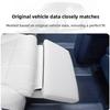 For Zeekr 9X 2025 2026 Car Foot Pedal Protective Cover Seat Anti-kick Pad Passenger Footrest Cover Leg Rest Pad Upgrade Parts