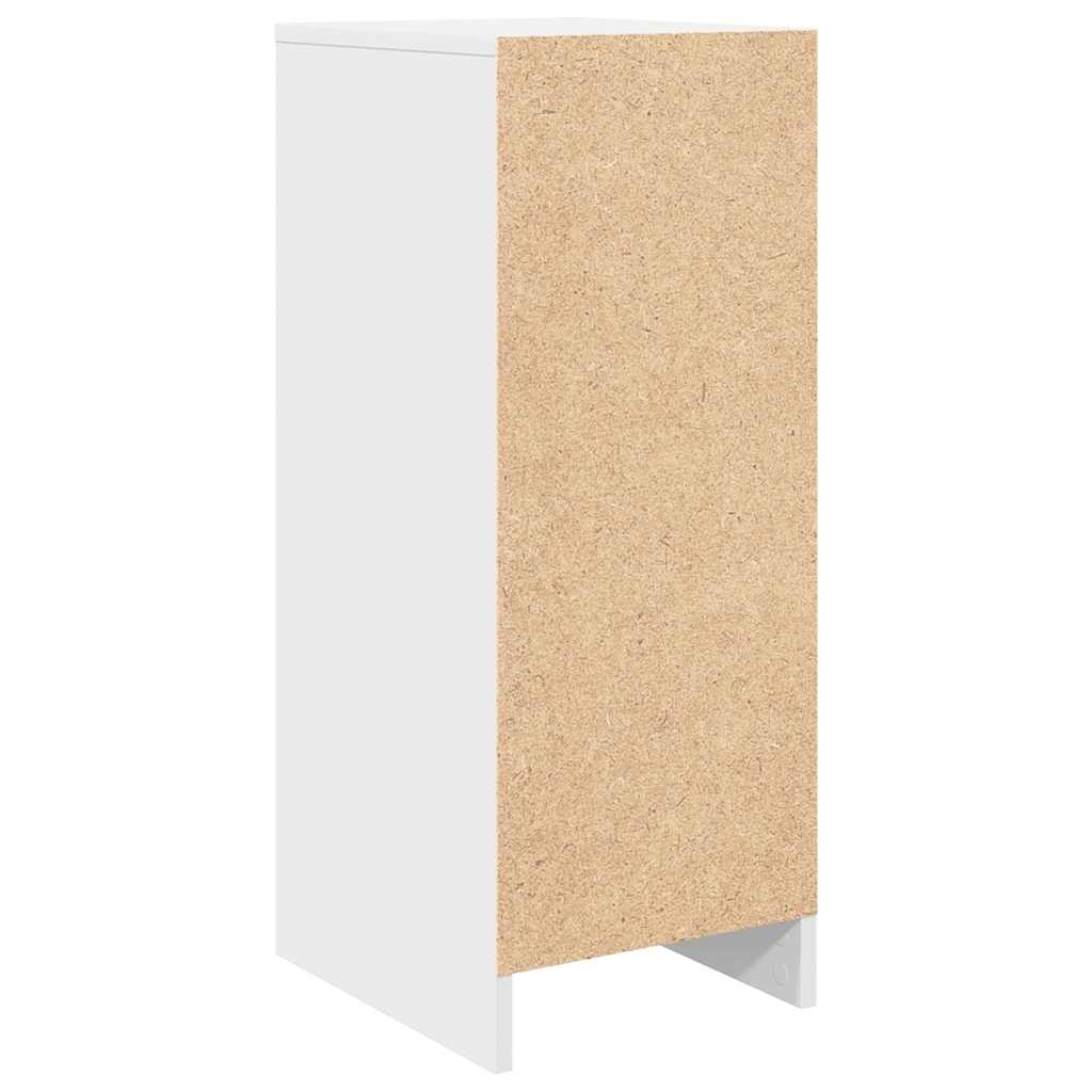 Shoe Cabinet White 29.5 x 34 x 76 cm Engineered Wood