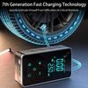 18000mAh Car Tire Inflator With LED Emergency Lights Portable Air Compressor Tire High-Pressure Pump With LED Display With Touch Screen