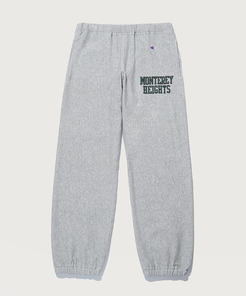 Champion Reverse Weave French Terry Graphic Elastic Waist Jogger Pants Normal Grey