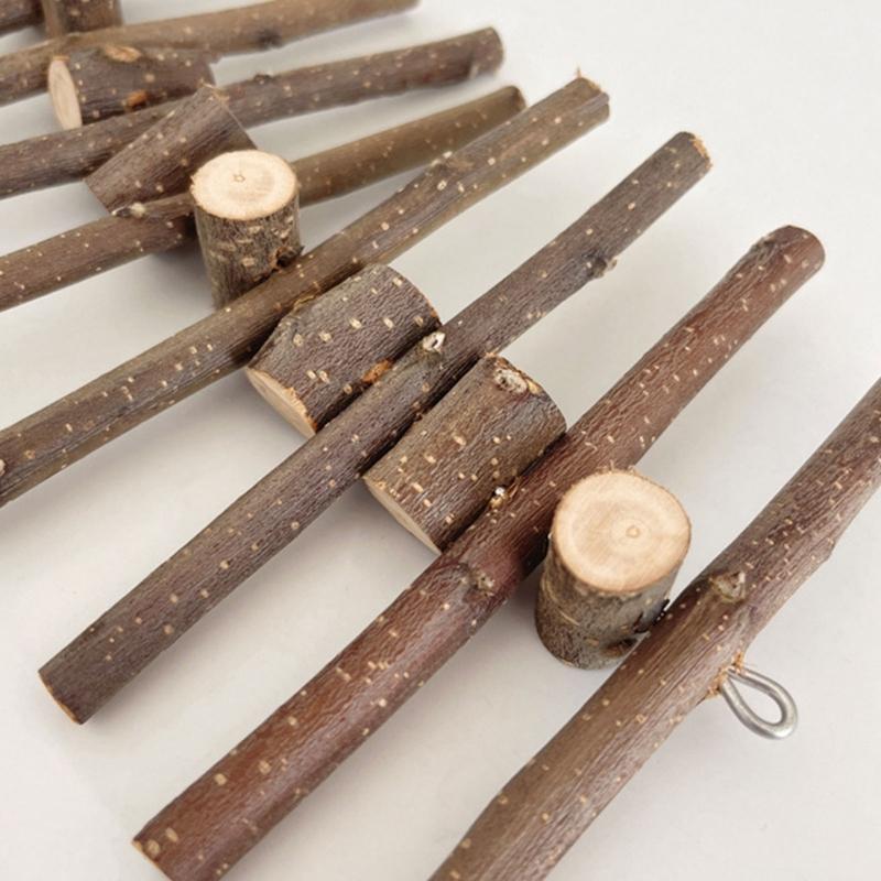 Rodents Grinding Snacks Rabbit Chew Training Supplies Natural Rod Molar Toy for Pet Hamster Tearing Grinding