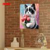 Retro Metal Sign Cute Pets Wall Decor Tin Plate Art for Living Room Bar Cafe