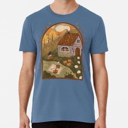 Autumn Bookshop Size S to 5XL Made in the USA T shirt XL