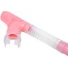 Silicone Professional Diving Breathing Tube Swimming Training Snorkeling Equipment SuppliesPink