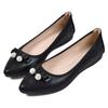 Women Foldable Ballet Flats Portable Travel Fold up Shoes Woman Round Toe Bowknot Slip On Casual Shoes for Spring Autumn WSH2476