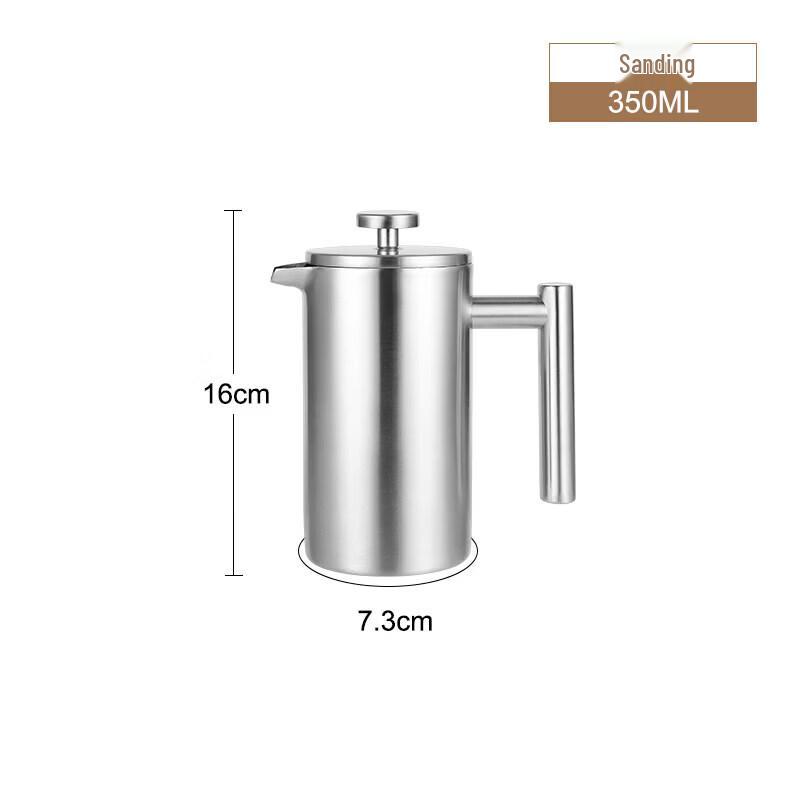 Qiwei 750ML Double-Layer Stainless Steel French Press