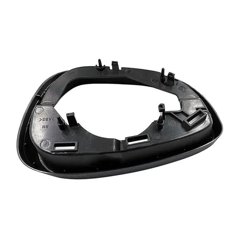For Ford Fiesta MK7 2009 2010-2017 Car Rearview Mirror Rain Eyebrow Protector Cover Rainproof Frame ABS Mirror Replacement Part