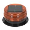 Solar Warning Strobe Light 8 High Brightness Bead Construction Road Warning Flash Lamp