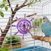 Papagei Drehend Freude Entspannungsspielzeug Papagei Perlen Spinner Spielzeug Interaktiv Rotierend Kau Übung Vogel Spinner Zubehör