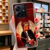 Retro Singer Kurt Cobain Phone Case For Xiaomi Redmi Note 15 14 13 12 11 10 Pro Plus 14S 12S 11S 11T 11E 10S Soft Fundas Shell R