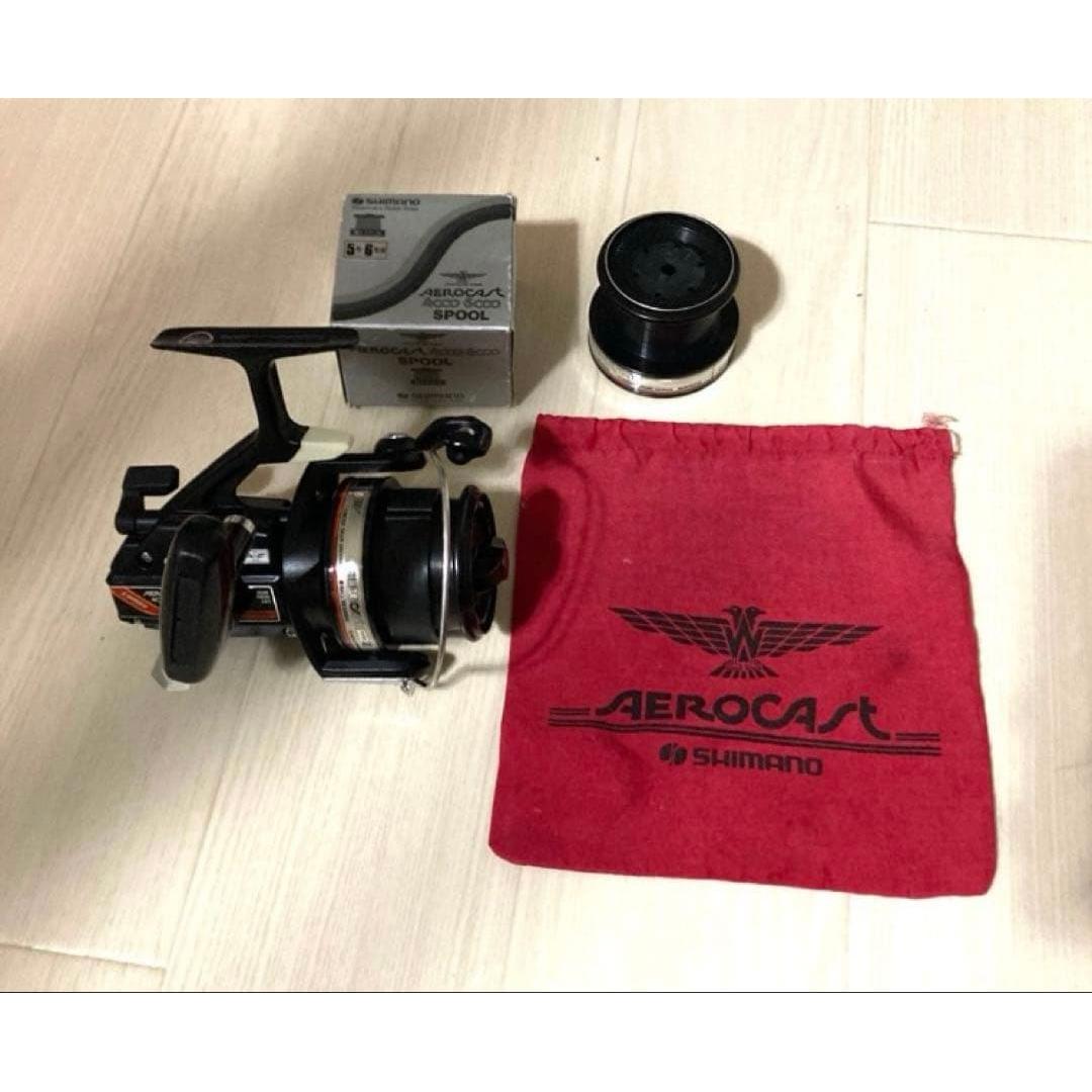 Used [First come, first served] Rare SHIMANO AEROCAT 4000EX spinning reel