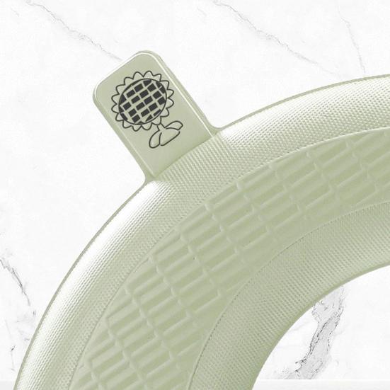 Toilet Seat with Integrated Handle Easy To Clean EVA Waterproof Material Thickened Non-Slip Surface Quick Drying Toilet Seat Pad