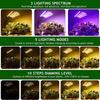 1Pc 3 Colors Tripod USB Phyto Lamp Full Spectrum Hydroponics Bulb LED Grow Light Indoor Plants Lamp Greenhouse Veg Flower Phytolamp