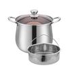 Sule Stainless Steel Stockpot with Steamer