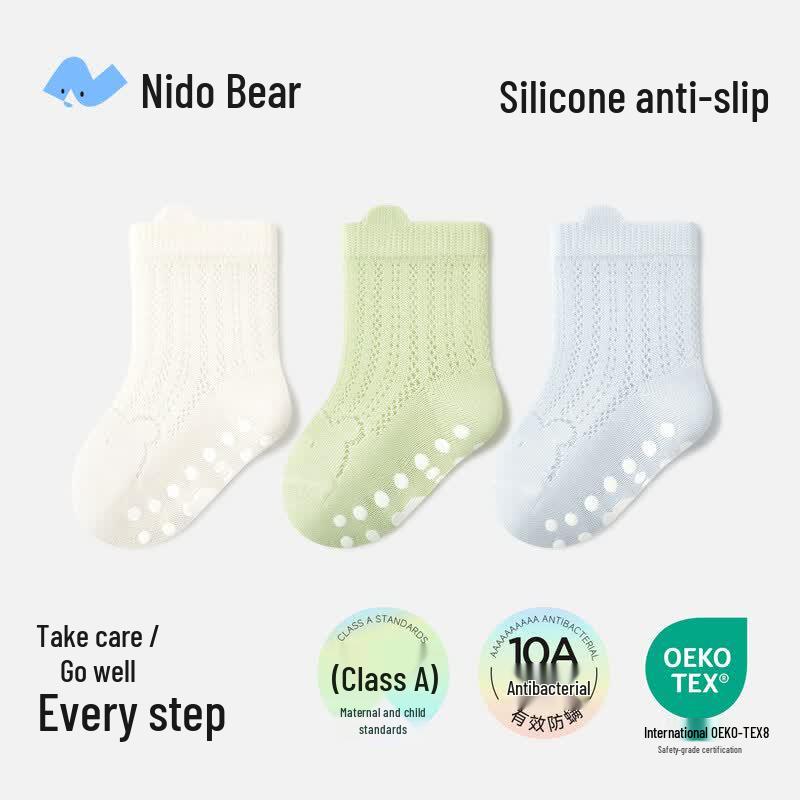 Nidoxiong Baby Summer Anti-Slip Floor Socks -1