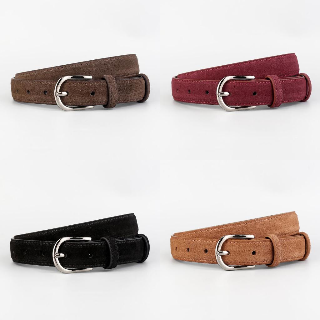 Leather Belt For Women With Zinc Alloy Buckle Stylish Casual And Office Wear