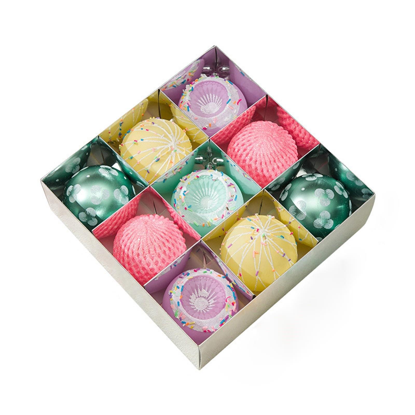 

Рождественское украшение Праздничная композиция Рождественские елочные игрушки Нарядись Сделай сам Рождественский шар Мака One Size