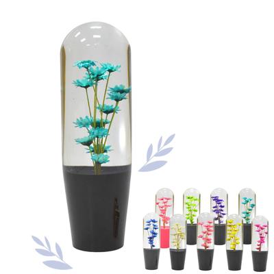 JINGLING Underwater Flower Shift Knob Crystal Gear Knob Universal AT MT Car Compatible with