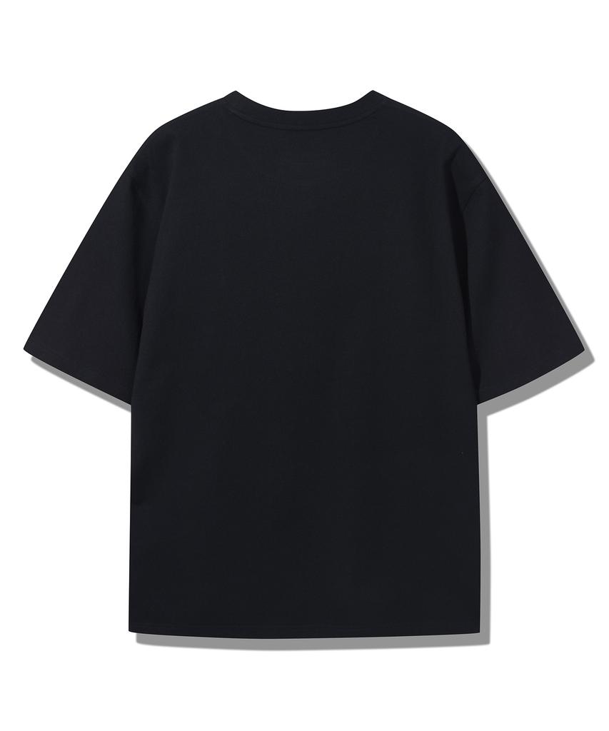 JEEP [2Pack] 170G Single Airgram Layered Short Sleeve T-Shirt (Jq5Tsu150Bk)