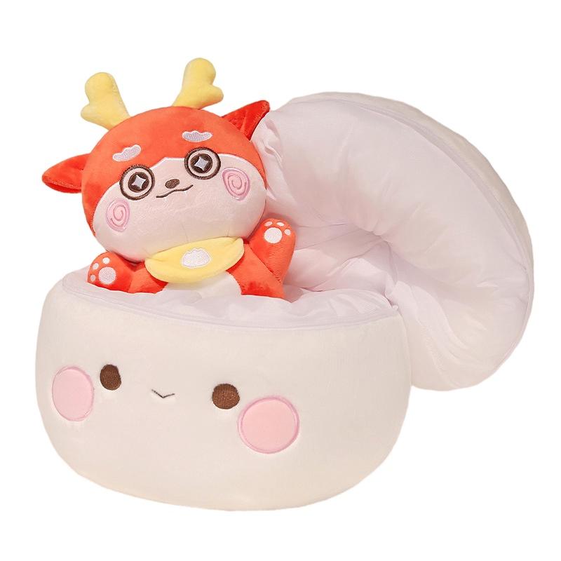 Cute And Adorable Dragon Year Doll Plush Toy For Home Decoration And Gifts Short Plush Pp Cotton Filling Characters)